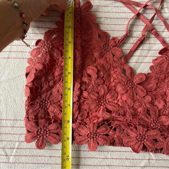 Red Lace Bralette - Picture 6 of 6